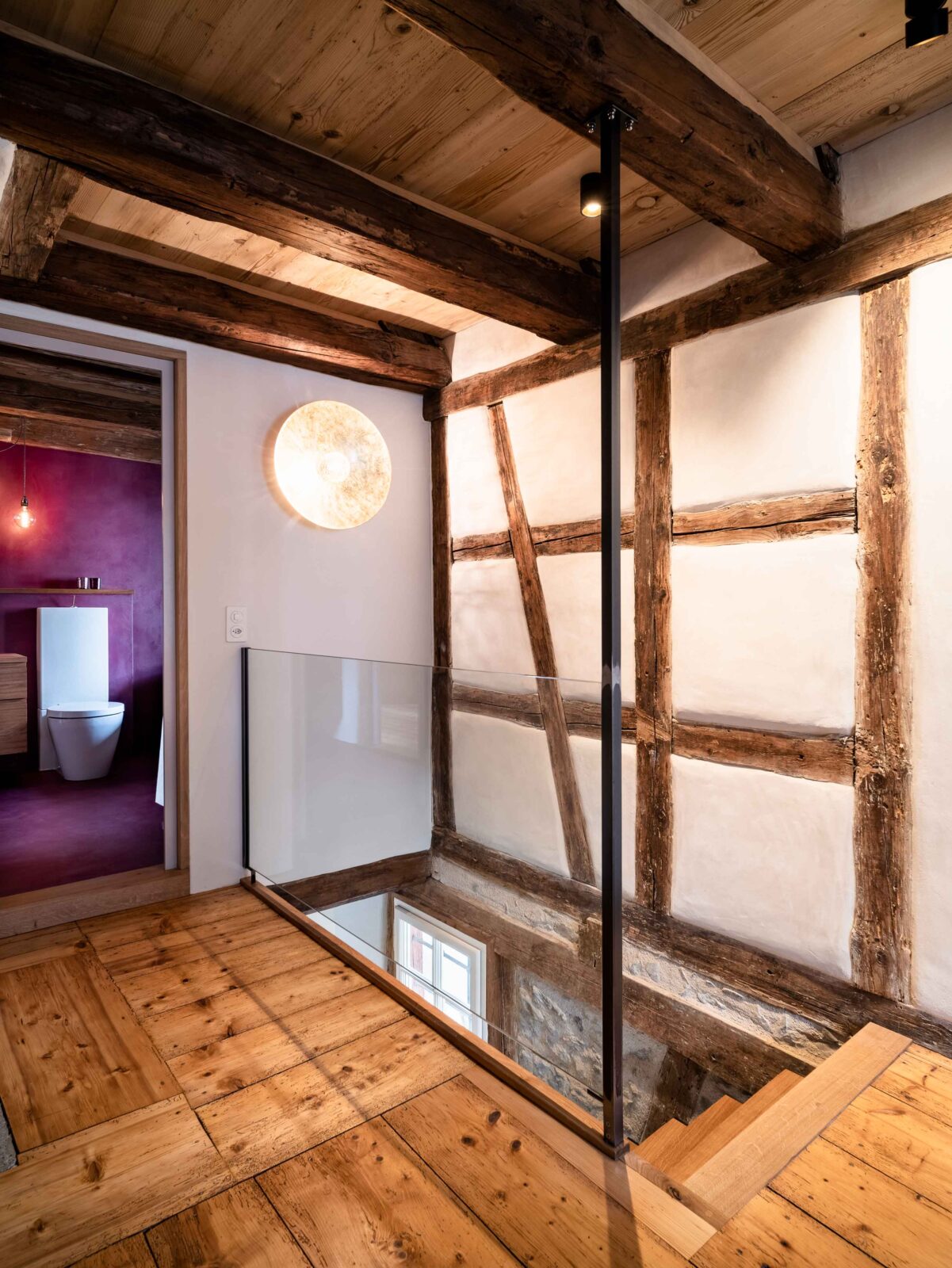 formwaerts purpur Badezimmer Oberstammheim 5